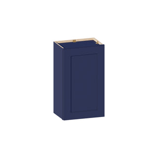 Navy Blue - 18"W × 30"H Standard Wall Cabinet