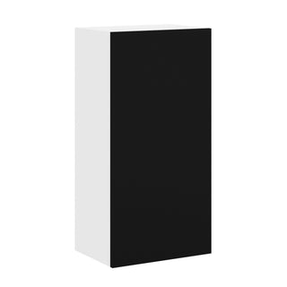 Frameless Matte Black - 18"W × 36"H Standard Wall Cabinet