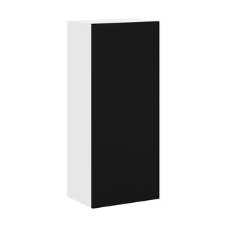 Frameless Matte Black - 18"W × 42"H Standard Wall Cabinet