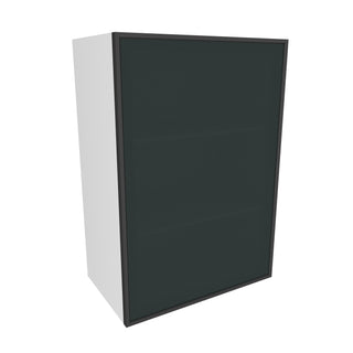 Frameless Midnight Glass - 21"W × 30"H Standard Wall Cabinet