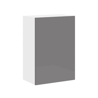 Frameless High-Glossy Gray - 21"W × 30"H Standard Wall Cabinet
