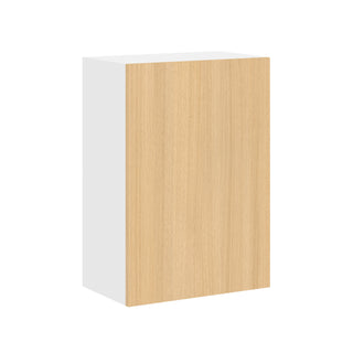Frameless Oak Blonde - 21"W × 30"H Standard Wall Cabinet