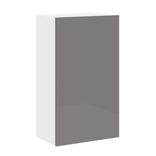Frameless High-Glossy Gray - 21"W × 36"H Standard Wall Cabinet