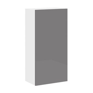 Frameless High-Glossy Gray - 21"W × 42"H Standard Wall Cabinet