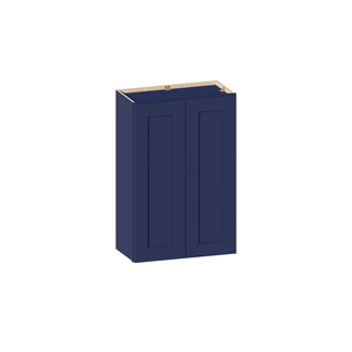 Navy Blue - 24"W × 36"H Standard Wall Cabinet