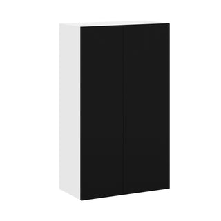 Frameless Matte Black - 24"W × 42"H Standard Wall Cabinet