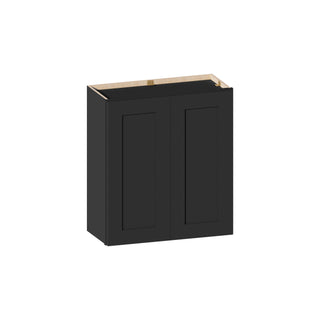 Iron Black - 27"W × 30"H Standard Wall Cabinet