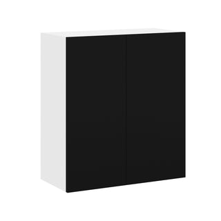 Frameless Matte Black - 27"W × 30"H Standard Wall Cabinet
