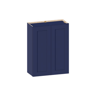 Navy Blue - 27"W × 36"H Standard Wall Cabinet