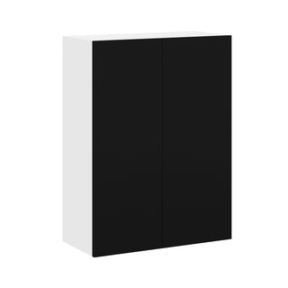 Frameless Matte Black - 27"W × 36"H Standard Wall Cabinet