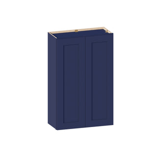 Navy Blue - 27"W × 42"H Standard Wall Cabinet