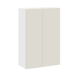 Frameless Matte Ivory - 27"W × 42"H Standard Wall Cabinet