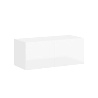 Frameless High-Glossy White - 30"W × 12"H Standard Wall Cabinet