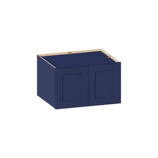 Navy Blue - 30"W × 18"H Deep (24") Wall Bridge Cabinet
