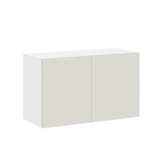 Frameless Matte Ivory - 30"W × 18"H Standard Wall Cabinet