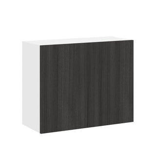 Frameless Oak Shade - 30"W × 24"H Standard Wall Cabinet