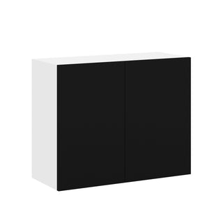 Frameless Matte Black - 30"W × 24"H Standard Wall Cabinet