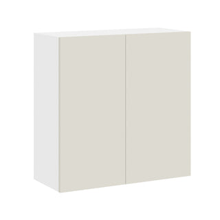 Frameless Matte Ivory - 30"W × 30"H Standard Wall Cabinet