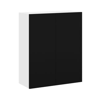 Frameless Matte Black - 30"W × 36"H Standard Wall Cabinet