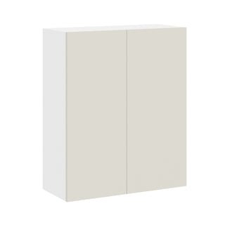 Frameless Matte Ivory - 30"W × 36"H Standard Wall Cabinet