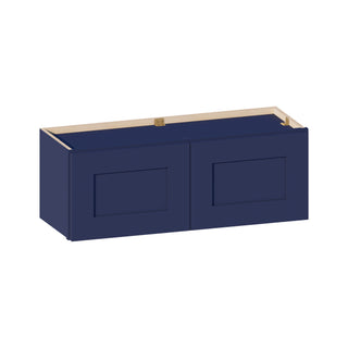 Navy Blue - 33"W × 12"H Standard Wall Cabinet