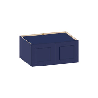 Navy Blue - 33"W × 15"H Deep (24") Wall Bridge Cabinet