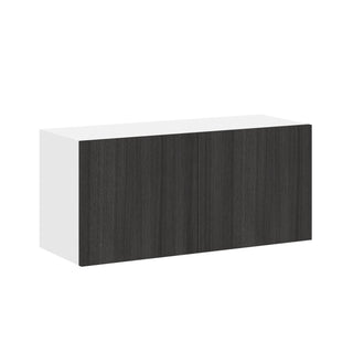 Frameless Oak Shade - 33"W × 15"H Standard Wall Cabinet