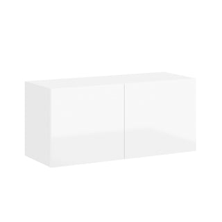 Frameless High-Glossy White - 33"W × 15"H Standard Wall Cabinet
