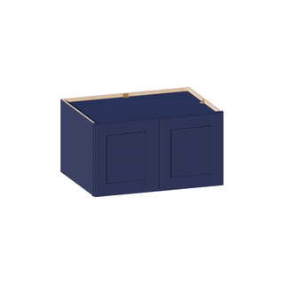 Navy Blue - 33"W × 18"H Deep (24") Wall Bridge Cabinet