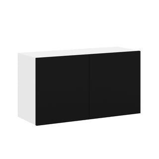 Frameless Matte Black - 33"W × 18"H Standard Wall Cabinet