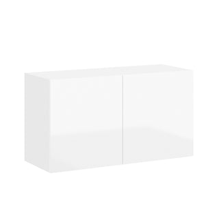 Frameless High-Glossy White - 33"W × 18"H Standard Wall Cabinet