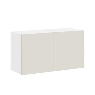 Frameless Matte Ivory - 33"W × 18"H Standard Wall Cabinet