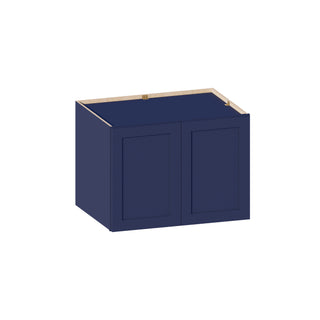 Navy Blue - 33"W × 24"H Deep (24") Wall Bridge Cabinet