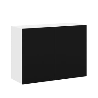 Frameless Matte Black - 33"W × 24"H Standard Wall Cabinet