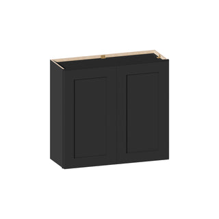 Iron Black - 33"W × 30"H Standard Wall Cabinet