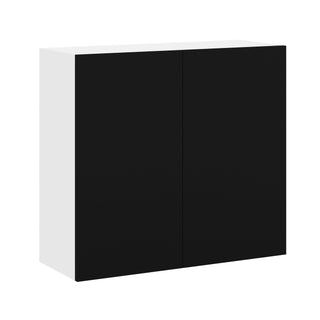 Frameless Matte Black - 33"W × 30"H Standard Wall Cabinet