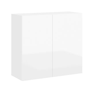 Frameless High-Glossy White - 33"W × 30"H Standard Wall Cabinet