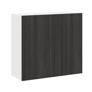 Frameless Oak Shade - 33"W × 30"H Standard Wall Cabinet