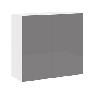 Frameless High-Glossy Gray - 33"W × 30"H Standard Wall Cabinet