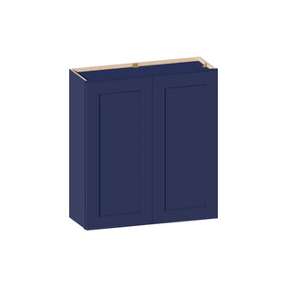 Navy Blue - 33"W × 36"H Standard Wall Cabinet