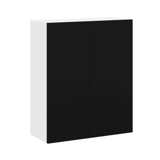 Frameless Matte Black - 33"W × 36"H Standard Wall Cabinet