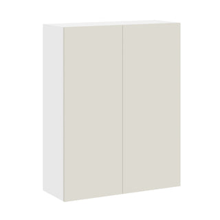 Frameless Matte Ivory - 33"W × 42"H Standard Wall Cabinet