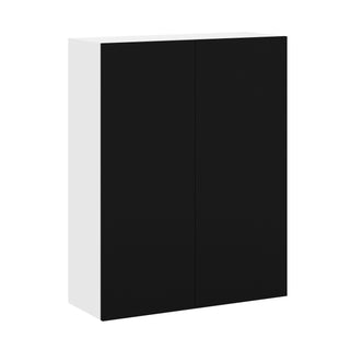 Frameless Matte Black - 33"W × 42"H Standard Wall Cabinet