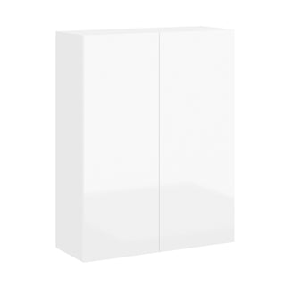 Frameless High-Glossy White - 33"W × 42"H Standard Wall Cabinet