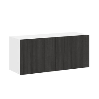Frameless Oak Shade - 36"W × 15"H Standard Wall Cabinet