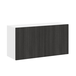 Frameless Oak Shade - 36"W × 18"H Standard Wall Cabinet