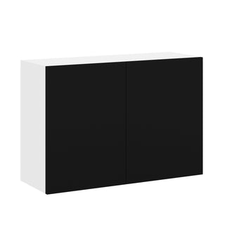 Frameless Matte Black - 36"W × 24"H Standard Wall Cabinet