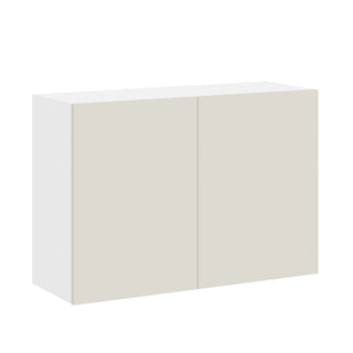 Frameless Matte Ivory - 36"W × 24"H Standard Wall Cabinet