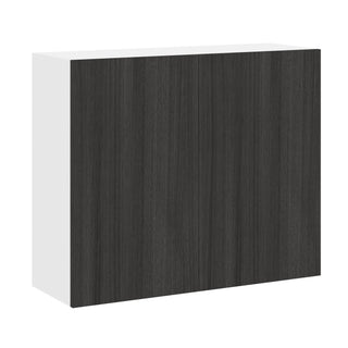 Frameless Oak Shade - 36"W × 30"H Standard Wall Cabinet