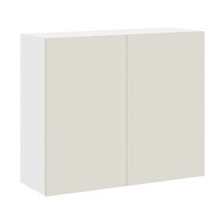 Frameless Matte Ivory - 36"W × 30"H Standard Wall Cabinet